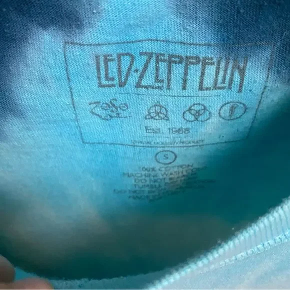 🌼SALE🌼 Led Zeppelin Tee Tie Dye Concert Tee - Picture 4 of 4